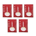 thumbnail image 2 of 5 Pcs Soprano Saxophone Reeds, Resin Strength 2.5 Bb Soprano Sax Reeds Replacement for Beginners Professionals, 2 of 7