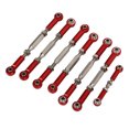 thumbnail image 4 of RC Car Tie Rods, High Accuracy RC Tie Rod Full Set Wear Resisting Excellent Buffering CNC Machining Adjustable Length With Thread For Outdoor Blue,Red,Dark Blue, 4 of 8