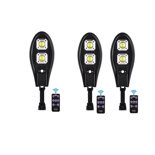 LED Solar Street Lights Solar Spotlight IP65 Waterproof PIR Motion Sensor Street Lamp For Garden Decoration ,Energy Saving and Security