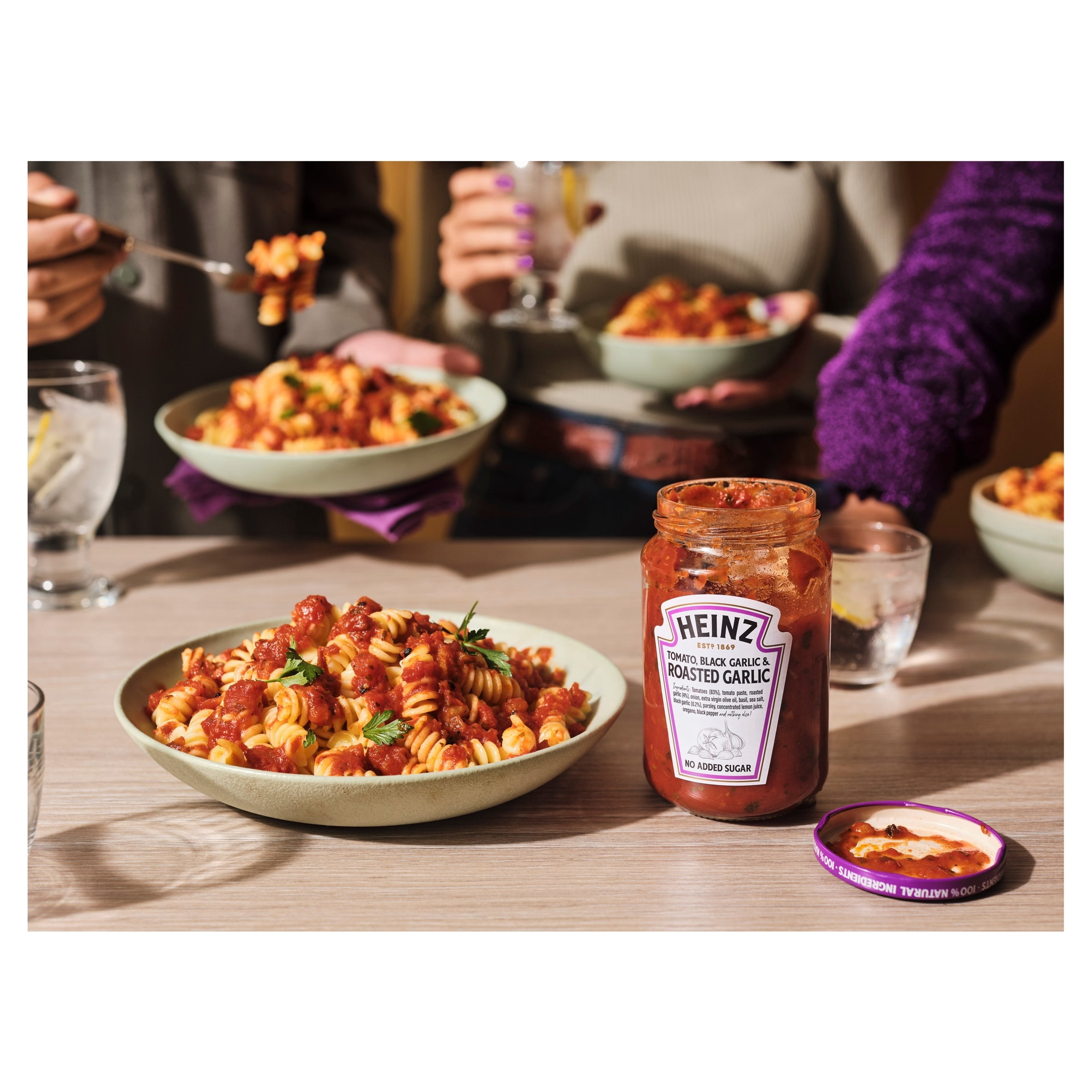 Heinz Tomato, Black Garlic & Roasted Garlic 350g, Imported from Britain