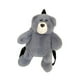 thumbnail image 1 of Mochila de oso de peluche Yinane para estudiantes adultos color gris, 1 of 8