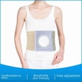 thumbnail image 1 of Elastic Ostomy Support Belt - Specialized Abdominal Binder for Stoma Care, Breathable Slimming Design with Comfortable Material, Easy to Wear for Daily Use, Ideal for Post-Operative Abdomen Health, 1 of 5