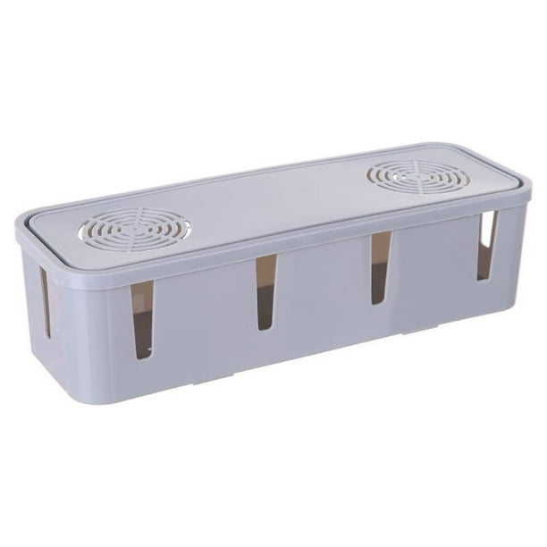 Matsuzay Toma de corriente de Cable eléctrico, caja de almacenamiento con tapa, reutilizable, a prueba de golpes, a prueba de polvo, Type4 NO4