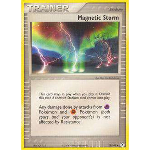 Pokemon Hidden Legends Uncommon Magnetic Storm #91