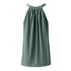 thumbnail image 5 of Playeras,Blusas y Tops,Ropa para Mujer Camisetas Sin Mangas Para Adolescentes Blusa de verano sin mangas con cuello para mujer, informal, plisada, sin mangas, con (Green, L), 5 of 6
