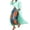 Green, variant on Women's Maxi Shirt Dresses Long Sleeve Lapel Button Down Plus Size Long Tunic Tops Causal Sun Proteciton Summer Beach Vacation Cover Ups Green XXXXXL