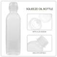 thumbnail image 3 of BALAHAPY Cooking Oil Bottle Plastic 4Pcs 8.9X2.4X1.6In, 3 of 7