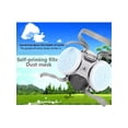 thumbnail image 3 of Headloop Dust-proof Gas Mask Anti-formaldehyde Protective Mask  With Breathing Valve, 3 of 8