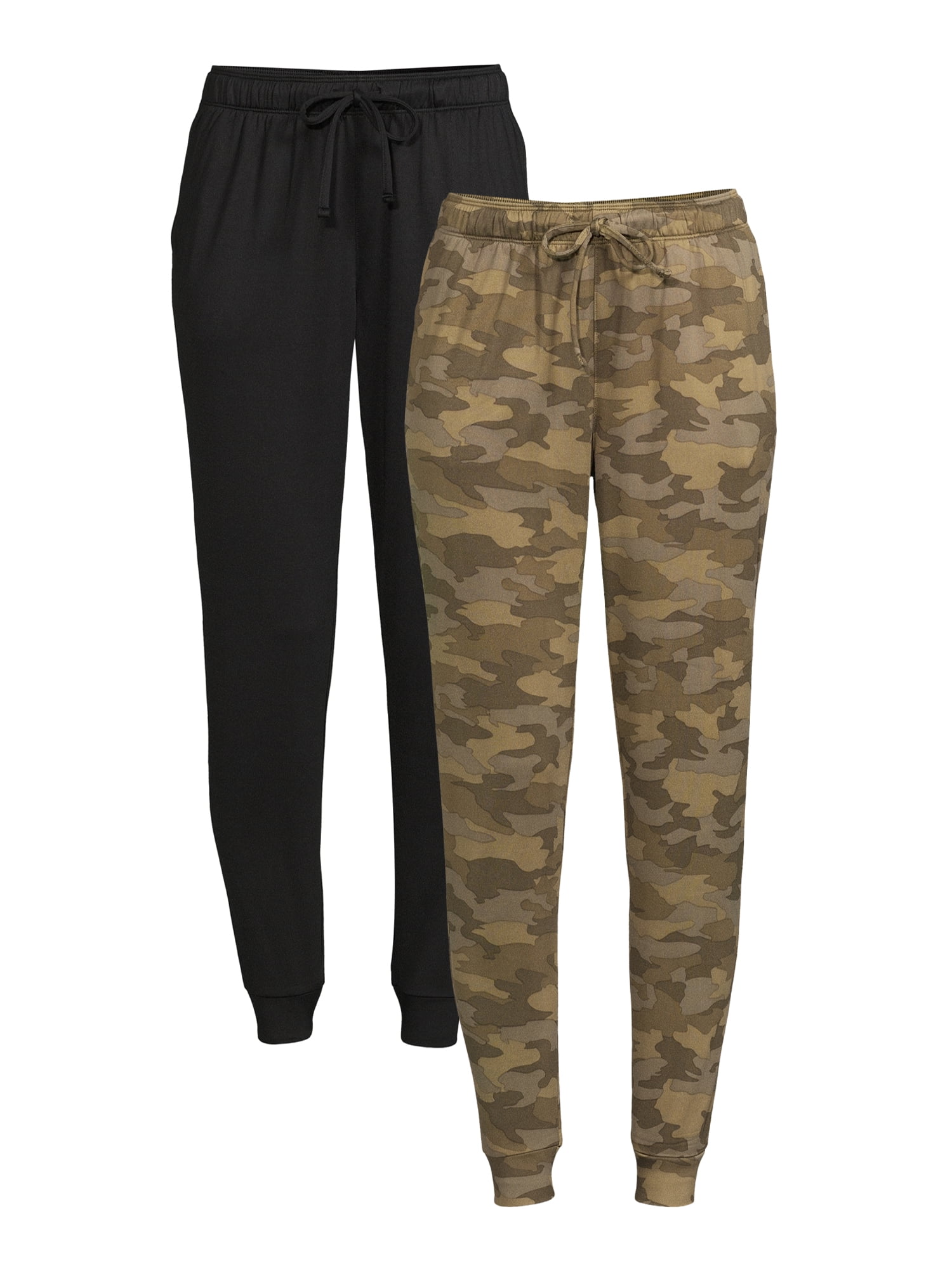 Athletic Works Women's Joggers, 2-Pack 
