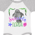 thumbnail image 4 of Inktastic Sarasota Florida Cute Swimming Manatee Boys or Girls Baby Bodysuit, 4 of 5