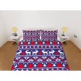 thumbnail image 2 of Navidad Juego De Funda Nórdica Con Almohadas Navidad Patrón Dormitorio Ropa De Cama Consolador, 2 of 4