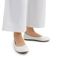 thumbnail image 3 of BURUDANI Women’s Ballet Flats Foldable Round Toe Dressy Comfortable Slip On Dress Shoes, 3 of 7