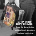 thumbnail image 6 of Kowoue Bluey Pattern Insulated Lunch Bag – Waterproof 600D Oxford Thermal Tote with Adjustable Shoulder Strap , Triple-Layer Design for Fresh Food, 6 of 7