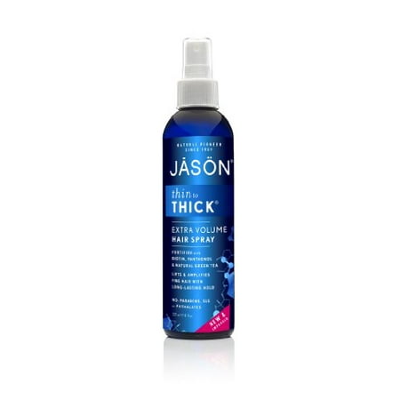 Jason Natural Cosmetics - Thin To Thick Body Building Hair Spray, 8 fl oz