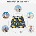 thumbnail image 6 of FORMRS Boys Swim Trunks Quick Dry Mesh Liner Boardshorts Sizes XS-XL, Lemon Flowers, 6 of 7