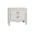 thumbnail image 2 of Home Fare Antique Charm Two Drawer Accent Chest in Weathered White, 2 of 5