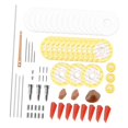 thumbnail image 3 of Kit de reparación de flauta Kit completo de herramientas de reparación de flauta Accesorios de bricolaje Amantes de la flauta Flauta Almohadillas de, 3 of 9