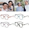 thumbnail image 2 of Big Frame Square Anti-blue Light Glasses Frame Oversized Eyewear Eyeglasses *, 2 of 13