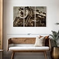 thumbnail image 3 of Elephant Stock Engine Locomotive Wall Art - Horizontal Multi Panel Canvas - Mancave Wall Decor - Transportation Multi Panel - Brown And Beige Decor By Dylan Matthews - 45" x 28", 3 of 8