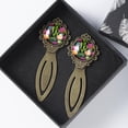 thumbnail image 4 of Cactus Reading Accessories: Vintage Copper - Set of 2 Stainless Steel Book Markers for Book Lovers and Readers, 4 of 5