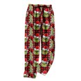 thumbnail image 2 of Kawaii Grinch Anime Pj Pants Pajamas Pants for Boys Girls Cartoon Lounge Pj Print Pants Causal Sleep Bottoms, 2 of 5