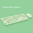 thumbnail image 3 of Juego De Teclado Inalámbrico 2,4 Ghz 110 Teclas Silencio Teclado De Colores Mezclados Con Ahorro De Energía Y Mouse De 1200 Ppp Advancent EL013788-03, 3 of 4