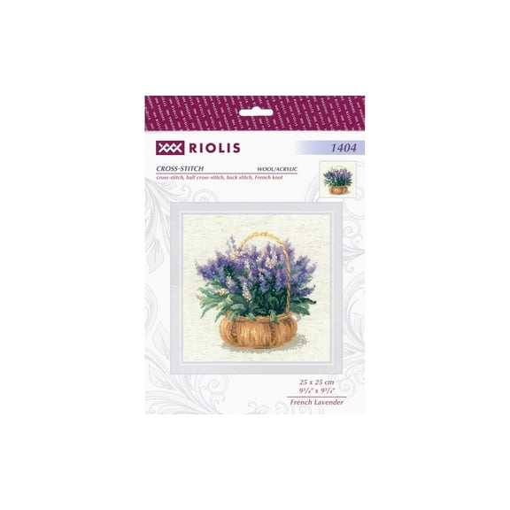 Riolis Cross Stitch Kit French Lavender
