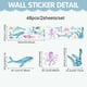 thumbnail image 4 of Adhesivos de pared con diseño de animales marinos, acuarela, vida marina, 4 of 4