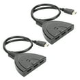 thumbnail image 4 of Hub Box Switch, Hub Box Portable Léger, Faible Consommation d'Énergie 2 Pcs pour Ordinateur Portable, 4 of 8