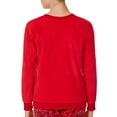 thumbnail image 5 of Secret Treasures Women's and Women's Plus Velour Long Sleeve Crew-Neck Top, 5 of 5