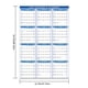 thumbnail image 3 of 2026 Double Sided Wall Calendar 12 Month Annual Yearly Planner Dry Erases Calendar Monthly Calendar For Scheduling, 3 of 4