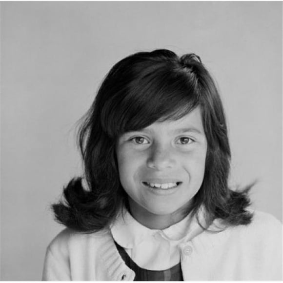 Posterazzi SAL255422410 Studio Portrait of Girl Smiling Poster Print - 18 x 24 in.