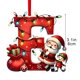 thumbnail image 2 of Adornos navideños, adornos navideños, regalos navideños, árbol de Navidad acrílico 2D, colgante de 26 letras, regalo decorativo, colgantes para fiestas navideñas familiares, objetos colgantes, 2 of 5