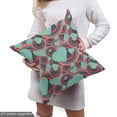 thumbnail image 4 of Ambesonne Romantic Fabric by the Yard Upholstery, Love Ornate, 1 Yard, Multicolor, 4 of 4