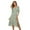 Z-Green1, variant on Party Dress Neck V Summer Beach Holiday Sleeve Dress Half Ladies Print Womens Women's Casual Dress Red1 + S