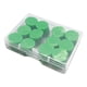 thumbnail image 4 of Tapones para los oídos para dormir, 12 tapones para los oídos de arcilla especial suave, pequeños, ligeros, portátiles, individuales, 0,8 cm de diámetro, reducción de ruido, color verde, 4 of 12