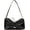 Black, variant on Chic Bow Tote Bag Satin Drawstring Shoulder Bag Retro Classic Clutch Hobo Handbag for Women