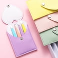 thumbnail image 2 of 1 Set Eyelashes Tweezers Anti-Rust Easy to Carry with Storage Bag Oblique Mouth Design Multifunctional Makeup Accessory Stainless Steel Eyebrows Hair Removal Tweezer for Ladies, 2 of 8