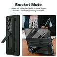 thumbnail image 5 of for Samsung Galaxy Z Fold 7 Case, with Stylus + Stylus Holder + Tempered Glass Screen Protector, All-Inclusive PU Leather Plating PC Hinge Protection Case for Samsung Galaxy Z Fold 7, Black, 5 of 8