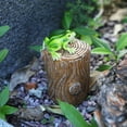 thumbnail image 6 of Hide a Key Outside Frog Stump Figurine Decorative Key Hiders Outdoor House Spare Keys Lockbox Containers Secret Compartment Safe Storage Box for Yard Garden Geocaching Indoor, 6 of 8