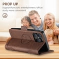 thumbnail image 2 of The Complete For iPhone 15 Plus Flip Case: MagSafe, Wireless Charging, Card Holder, Stand, 2 of 10