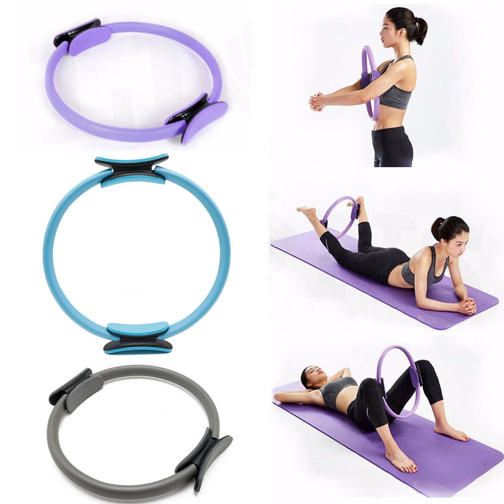 Yoga Pilates Ring Fitness Circle Training Resistance Yoga Ring Stretch Circ F9Q4 