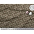 thumbnail image 2 of Soimoi Poly Georgette Fabric Dot,Swirl & Floral Shirting Print Fabric by The Yard 42 Inch Wide, 2 of 2