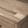 thumbnail image 3 of Benjara BM311872 29 in. Umey Nightstand with Drawer Metal Handle Support Legs, Wood & Brown, 3 of 6