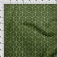 thumbnail image 4 of oneOone Polyester Spandex Forest Green Fabric Geometric Sewing Material Print Fabric By The Yard 56 Inch Wide, 4 of 4