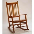 thumbnail image 2 of Jack Post 8068226 45.75 in. Knollwood Wood Frame Rocking Chair, Natural, 2 of 3