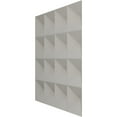 thumbnail image 4 of 19 5/8"W x 19 5/8"H Cornelia EnduraWall Decorative 3D Wall Panel, Universal Pearl Metallic Sea Mist (Covers 2.67 Sq. Ft.), 4 of 6