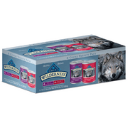 Blue Buffalo Wilderness High Protein Beef and Chicken & Salmon and Chicken Wet Dog Food Variety Pack for Adult Dogs, Grain-Free, 12.5 oz. Cans (8 Pack)