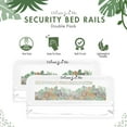 thumbnail image 5 of Dream On Me Mesh Security Bed Rails, Double Pack, Jungle Print, 5 of 7