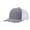 Grey, variant on Solid Color Mesh Trucker Hat Foldable Lightweight Breathable Blank Baseball Cap Adjustable Snapback Sun Hat for Men Women Daily Outdoor Wear